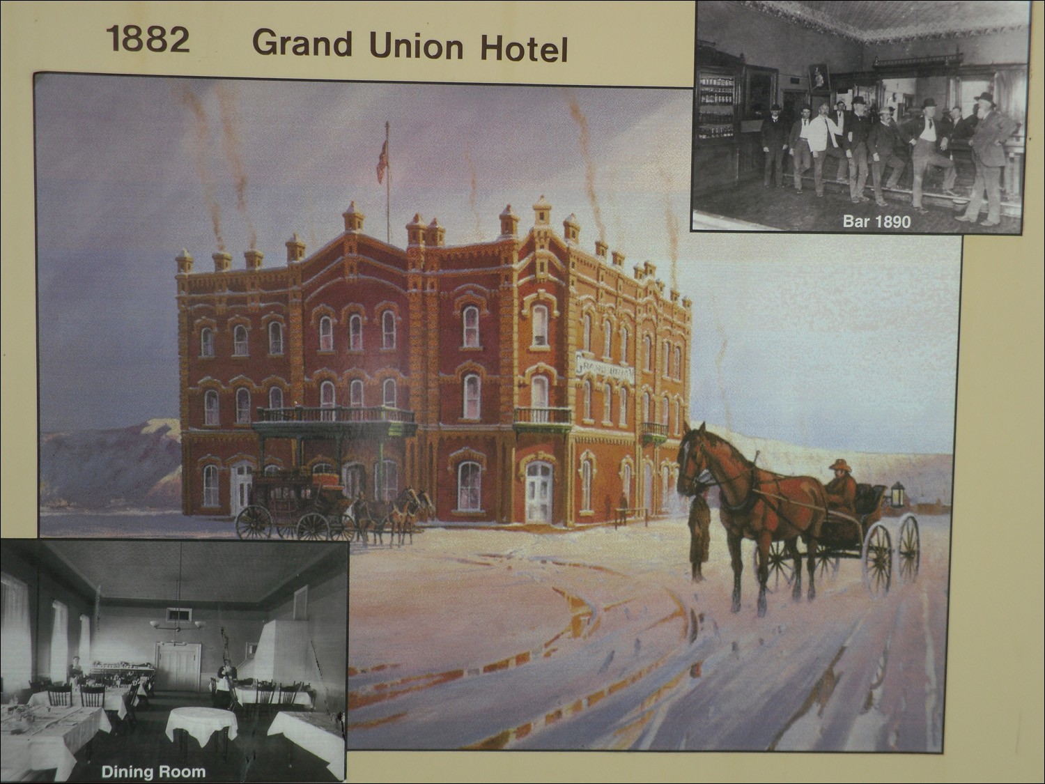 Fort Benton, MT-  THe Grand Union Hotel
